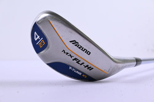Mizuno MX Fli Hi #4 Hybrid / 23 Degree / Stiff Flex Mizuno MX-Lite Steel Shaft
