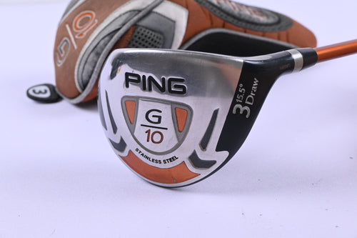 Ping G10 #3 Wood / 15.5 Degree / Regular Flex Ping TFC 129 F Shaft
