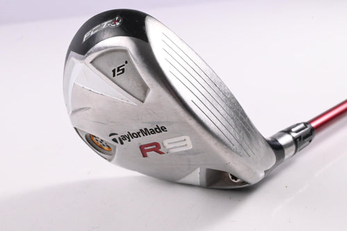 Taylormade R9 #3 Wood / 15 Degree / Regular Flex Fujikura Motore 70 Shaft