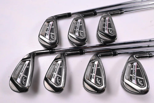 Callaway Big Bertha OS 2017 Irons / 5-PW+GW / Regular Flex SpeedStep 80 Shafts
