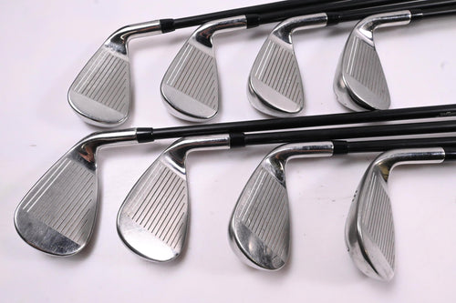 Left Hand Callaway Mavrik Max Irons / 4-PW+SW / Ladies Flex UST Helium 40