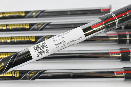 Srixon ZXi7 Irons / 5-PW / Stiff Flex Dynamic Gold Mid 115 S300 Shafts
