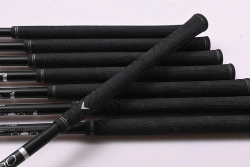 Left Hand Callaway Mavrik Max Irons / 4-PW+SW / Ladies Flex UST Helium 40