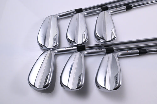 Ping i530 Irons / 5-PW / Brown Dot / Stiff Flex Dynamic Gold 100 MID S300 Shafts