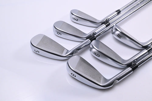 Ping i530 Irons / 5-PW / Brown Dot / Stiff Flex Dynamic Gold 100 MID S300 Shafts