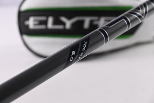 Callaway Elyte #4 Hybrid / 22 Degree / Stiff Flex Denali Charcoal 70 Shaft