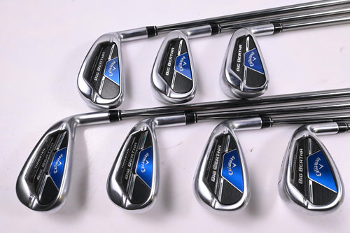 Callaway Big Bertha B21 Irons / 4-PW+SW / Senior Flex Callaway RCH 65 Shafts