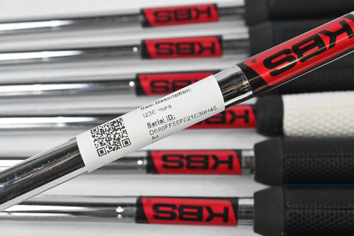 Ping i230 Irons / 4-PW+GW / Black Dot / X-Flex KBS Tour 130 Shafts