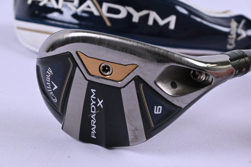 Ladies Callaway Paradym X #6 Hybrid / 27 Degree / Ladies Flex Aldila Ascent 40