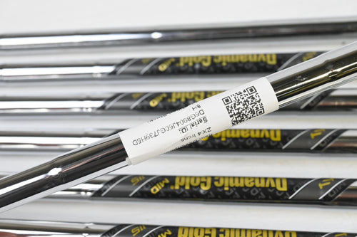 Left Hand Srixon ZXi4 Irons / 4-PW / Stiff Flex Dynamic Gold Mid S300 115 Shafts