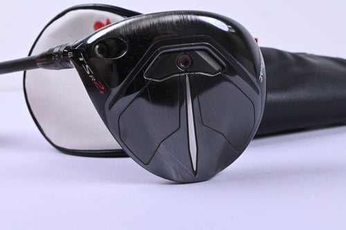 Left Hand Titleist TSR2+ #3 Wood / 13 Degree / Regular Flex HZRDUS CB Red 50