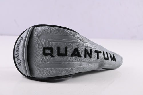 Callaway Quantum Max OS #3 Hybrid / 18 Degree / Stiff Flex Denali Frost Silver 70