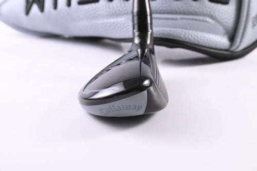 Callaway Quantum Max #4 Hybrid / 21 Degree / Stiff Flex Denali Frost Silver 70