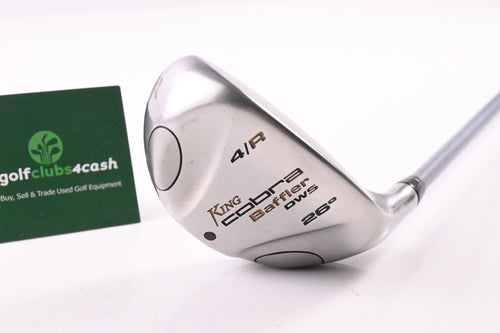 Ladies Cobra Baffler DWS #4 Hybrid / 26 Degree / Ladies Flex Aldila NV HL 50