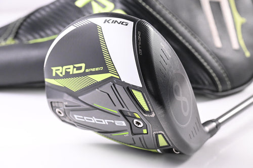 Cobra King Radspeed Driver / 10.5 Degree / Regular Flex Evenflow Riptide CB 50