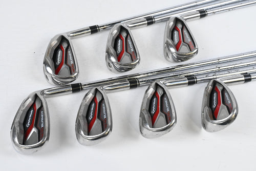 Taylormade Aeroburner Irons / 5-PW+SW / Regular Flex Aero Burner Shafts