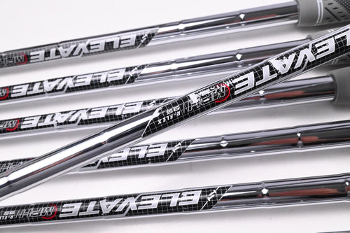 Taylormade Stealth Irons / 5-PW+AW / Regular Flex Elevate MPH 95 Shafts