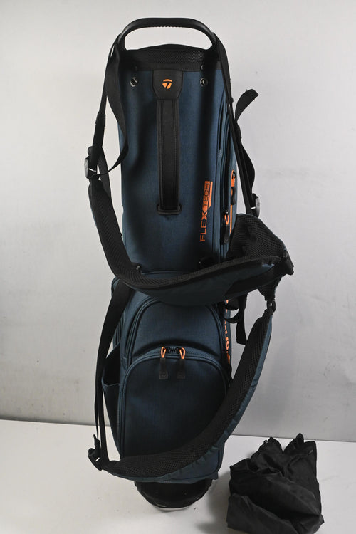 Taylormade Flex Tech Stand Bag / 4-Way Divider / Blue & Orange