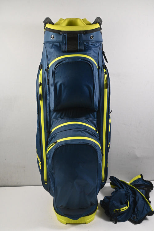 Callaway Chase Dry 14 Cart Bag / 14-Way Divider / Blue & Neon