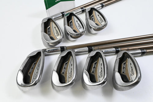Cobra King SZ Irons / 5-PW+SW / Senior Flex Aldila DVS 65 Shafts