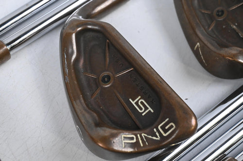 Ping ISI BeCu Irons / 4-PW+SW / Black Dot / Stiff Flex Steel Shafts