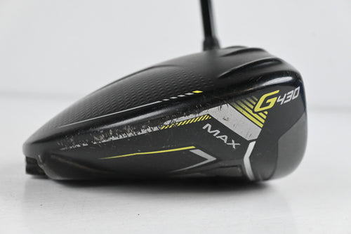 Ping G430 Max Driver / 10.5 Degree / Stiff Flex Hzrdus Smoke Red RDX 60 Shaft