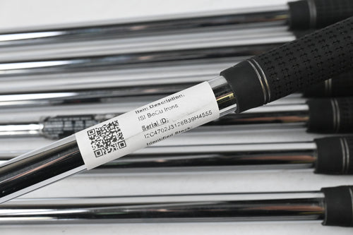 Ping ISI BeCu Irons / 4-PW+SW / Black Dot / Stiff Flex Steel Shafts