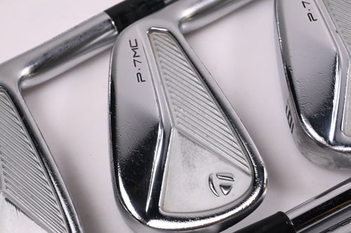 Taylormade P7MC 2023 Irons / 4-PW / Stiff Flex Project X LZ 120 Shafts