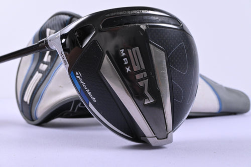 Left Hand Taylormade SIM Max Driver / 10.5 Degree / Regular Flex Diamana Ltd 60