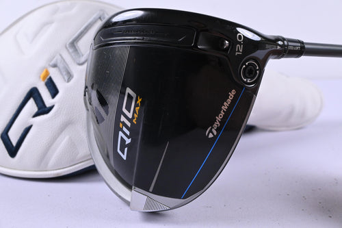 Taylormade Qi10 Max Driver / 12 Degree / Stiff Flex HZRDUS Smoke iM10 60 Shaft