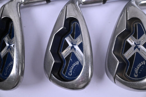 Callaway X-18 Irons / 3-9i+SW / Uniflex Callaway X18 Steel Shaft