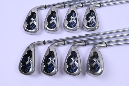 Callaway X-18 Irons / 3-9i+SW / Uniflex Callaway X18 Steel Shaft