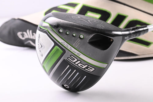 Callaway Epic Speed Driver / 9 Degree / Stiff Flex Aldila Rogue Silver 70 Shaft