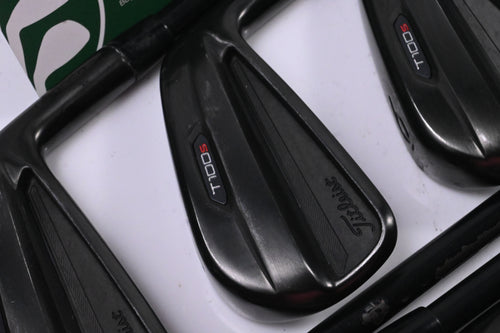 Titleist T100.S Ltd Edition Black Irons / 4-PW / Stiff Flex Project X LZ Shafts