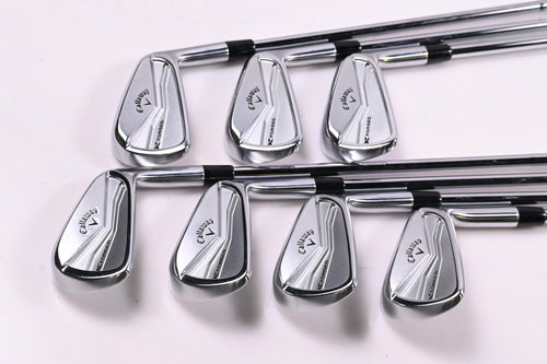 Callaway X Forged 2025 Irons / 4-PW / Stiff Flex AMT Black S300 Shafts