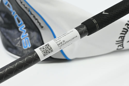 Callaway Paradym Ai Smoke Max Driver / 10.5 Degree / Stiff Flex Tensei AV Blue