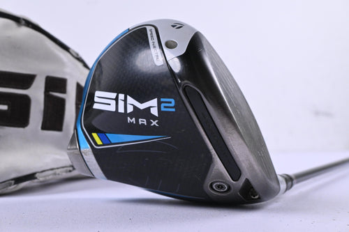 Taylormade SIM2 Max Driver / 10.5 Degree / Stiff Flex HZRDUS Smoke Yellow 60