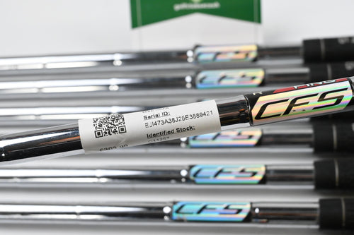 Left Hand Ping G25 Irons / 4-PW+SW / Black Dot / Regular Flex Ping CFS Shafts