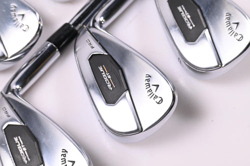 Callaway Rogue ST Pro Irons / 6-PW / Stiff Flex Vector 90 Shafts