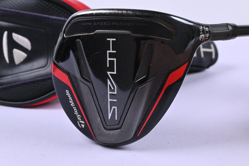 Taylormade Stealth #3 Wood / 16.5 Degree / Regular Flex HZRDUS Smoke Red RDX 60