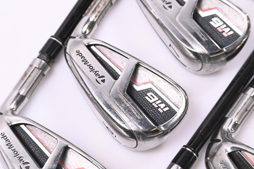 Taylormade M6 Irons / 5-PW+GW+SW / Regular Flex Fujikura Atmos Orange 6