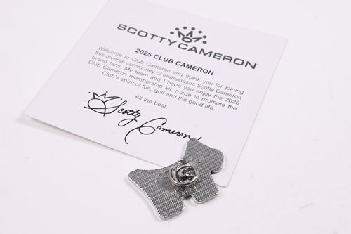 Scotty Cameron 2025 Club Cameron Member Pack / Headcover, Scotty Pin, Backpack