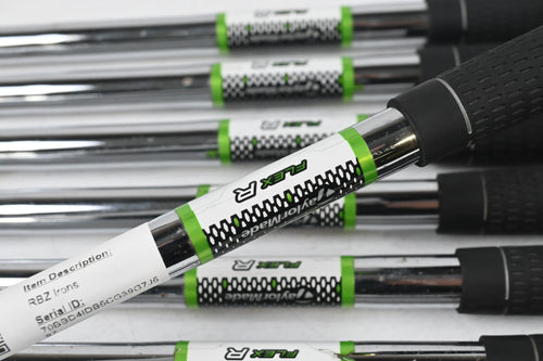 Left Hand Taylormade RBZ Irons / 4-PW+GW / Regular Flex RBZ Shafts