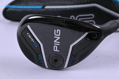 Ping G440 #4 Hybrid / 23 Degree / Regular Flex Ping Alta CB Blue 70 Shaft
