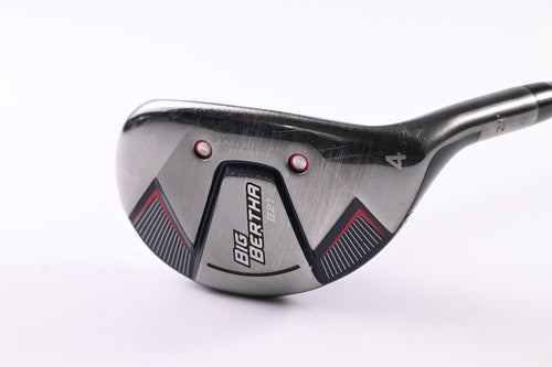 Callaway Big Bertha B21 #4 Hybrid / 21 Degree / Stiff Flex Callaway RCH 65 Shaft