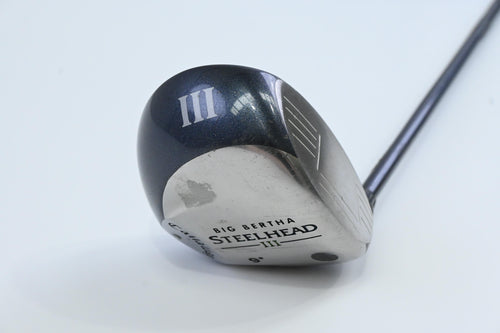 Callaway Steelhead III Driver / 9 Degree / Firm Flex Callaway System III