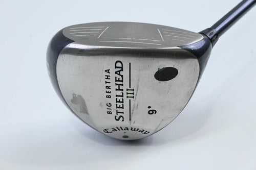 Callaway Steelhead III Driver / 9 Degree / Firm Flex Callaway System III
