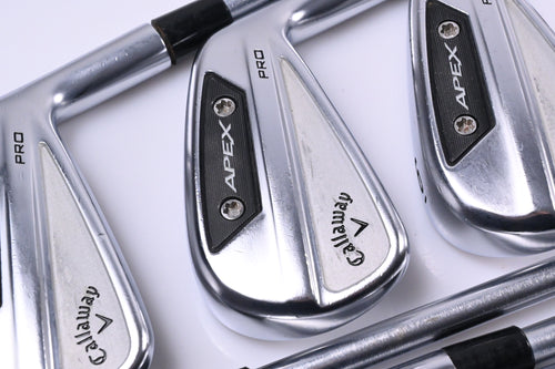 Callaway Apex Pro 24 Irons / 4-PW / Regular Flex Project X IO 105 Shafts