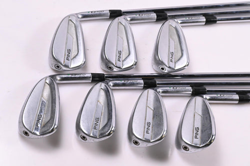 Ping G700 Irons / 5-PW+GW / Green Dot / Regular Flex Ping AWT 2.0 Shafts