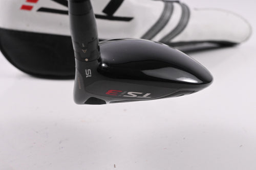 Titleist TSi3 #3 Wood / 15 Degree / Stiff Flex HZRDUS Smoke Black RDX 70 Shaft